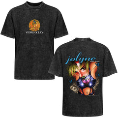 Jolyne Neon Ocean Tee