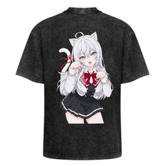 Vanilla Snowy Neko Tee