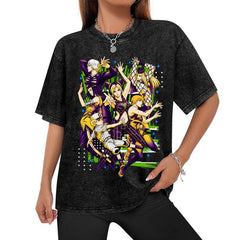 JoJo Character Collage Graphic Tee