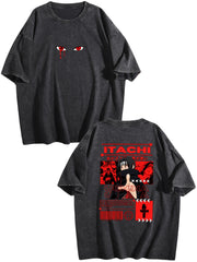 Itachi Uchiha Manga Graphic Tee