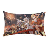 Genshin Festival Fireworks Pillowcase