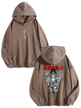 Attack On Titan Washed Hoodie