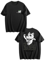 Turbo Granny Lucky Cat Tee