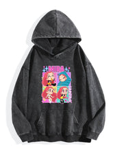Pop Huntrix Vintage Anime Hoodie