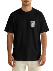 Mikasa Ackerman Black Anime Tee