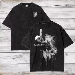 Levi Ackerman Blade Shadow Tee