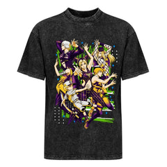 JoJo Character Collage Graphic Tee