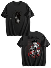Levi Ackerman Black Anime Tee