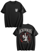 Mikasa Ackerman Black Anime Tee