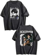Levi Ackerman Vintage Portrait Tee