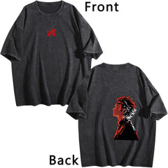 Tanjiro Kamado Red Shadow Graphic Tee