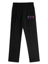 Pop Demon Hunters Trio Character Small Print Straight Leg Sweatpants