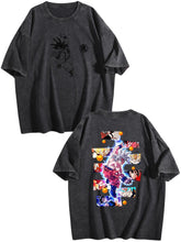 Dragon Ball Vintage Washed Oversized T Shirt Anime Graphic Tee