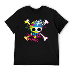 Straw Hat Neon Pirate Tee