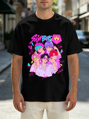 Boys Group Portrait Oversized T-Shirt