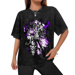 Jotaro Kujo Purple Graphic Tee