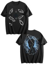 Gojo Satoru Cube Portrait Anime Tee