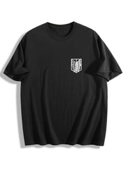 Mikasa Ackerman Black Anime Tee