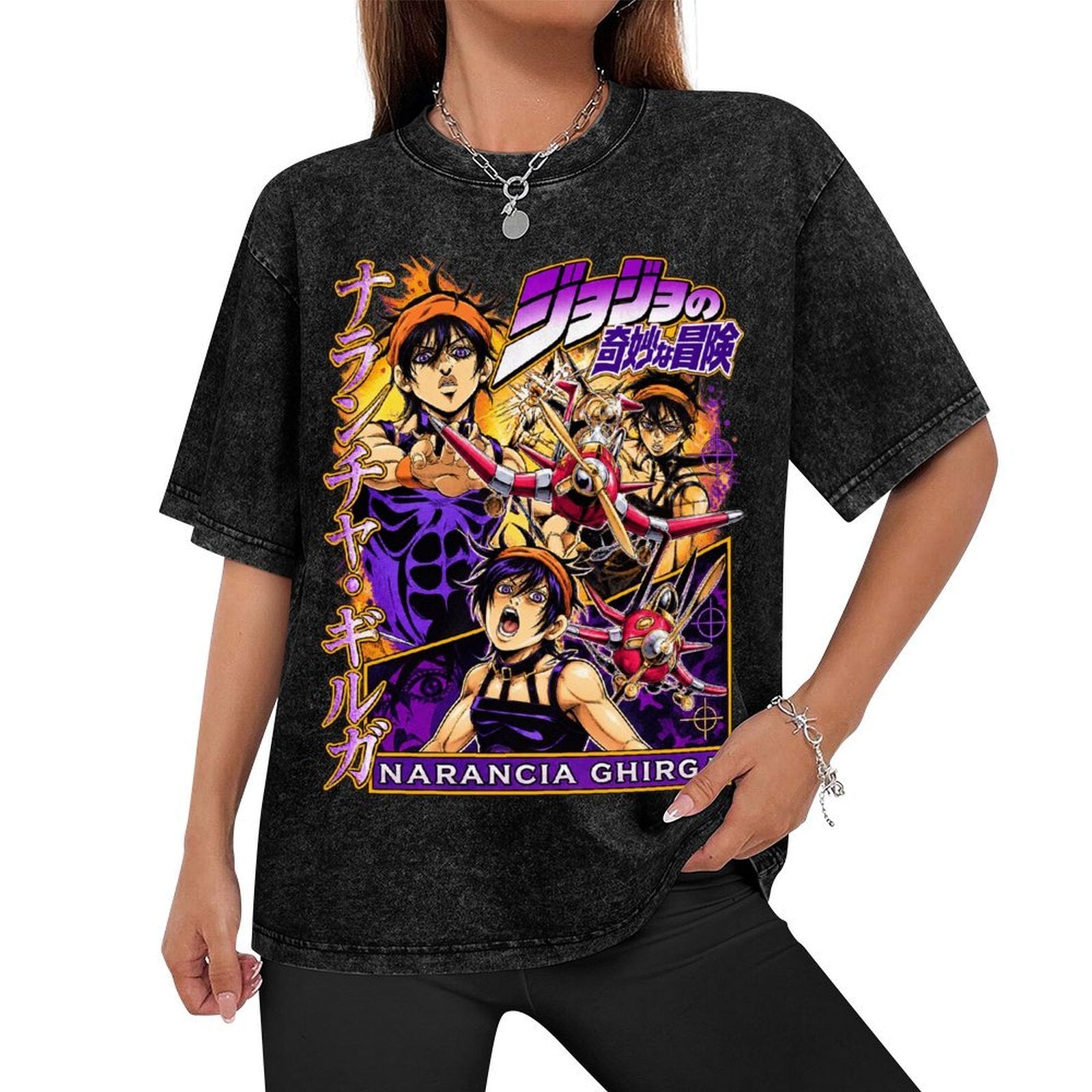 Narancia Ghirga Golden Wind Tee
