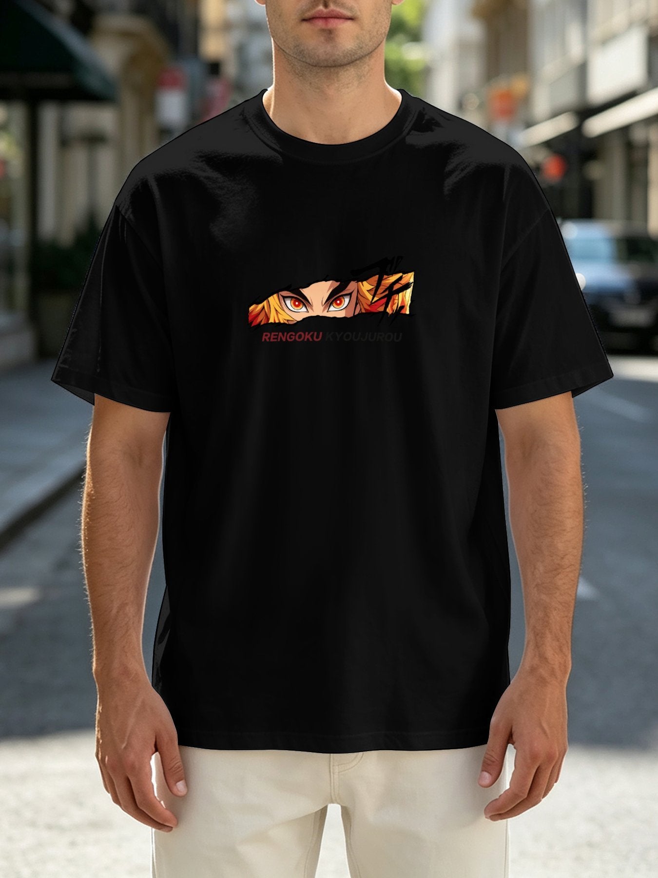 Rengoku Akaza Battle Tee