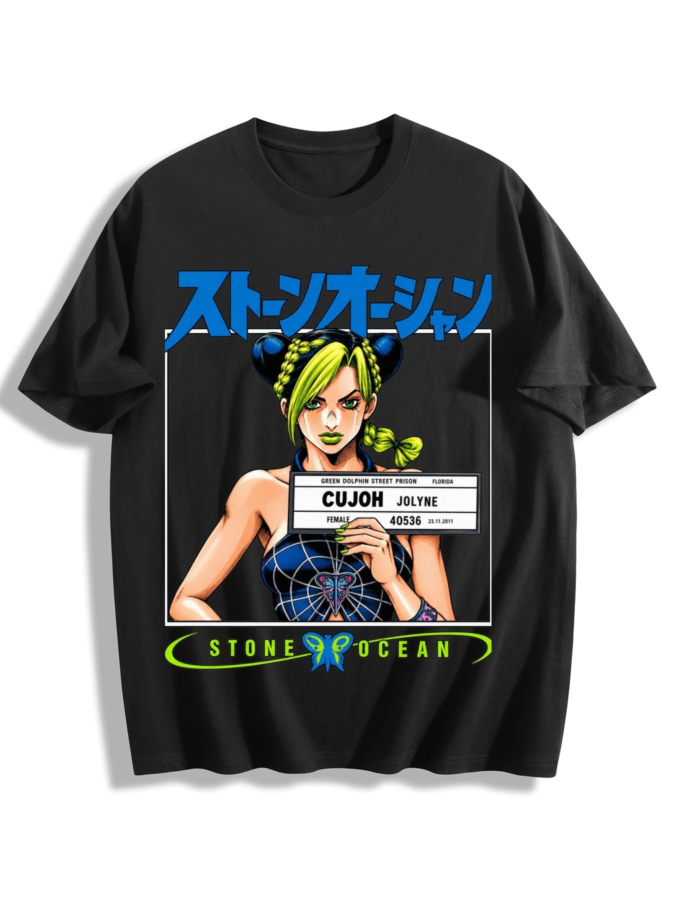 Jolyne Prison File Tee