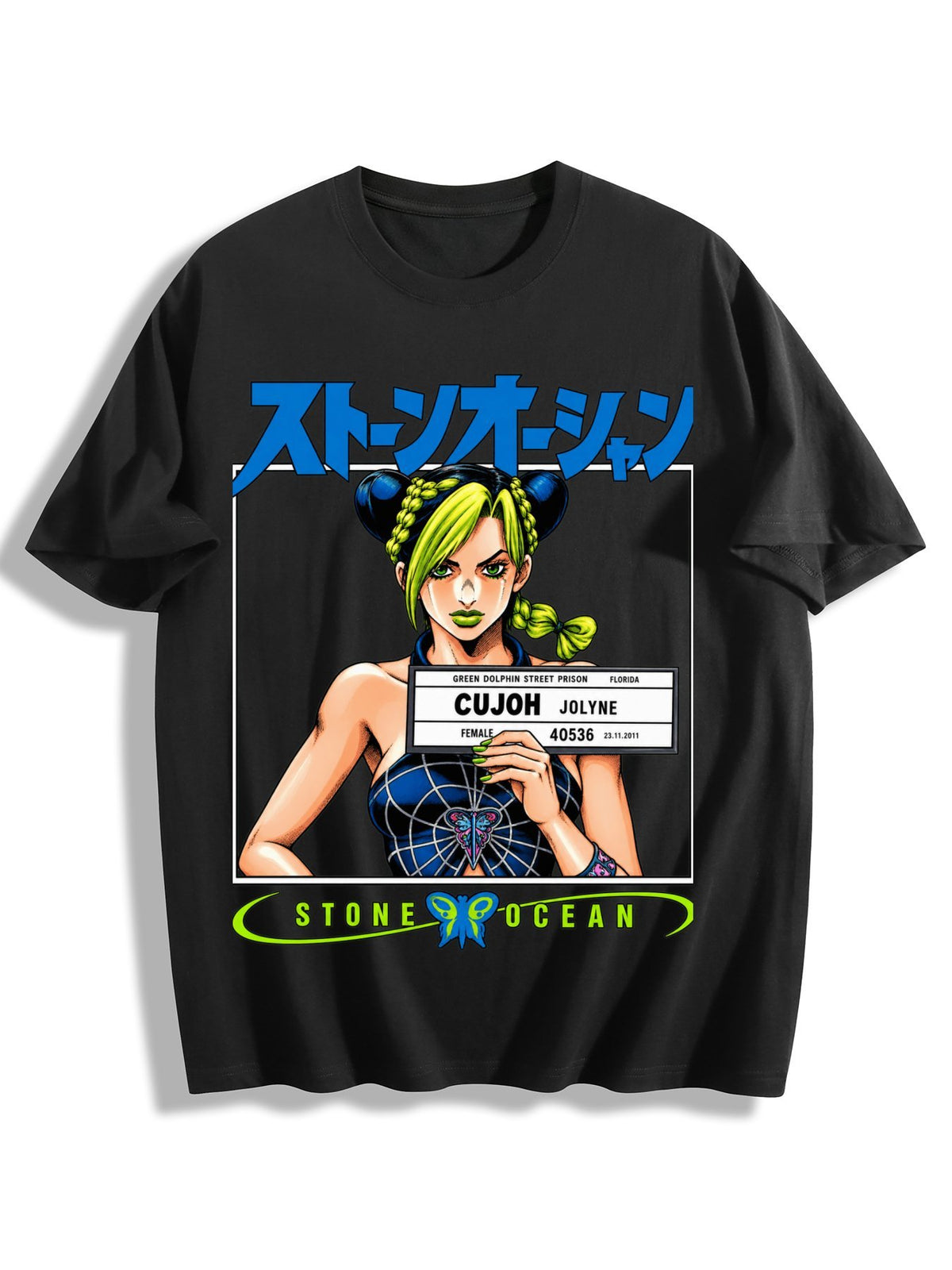 Jolyne Prison File Tee