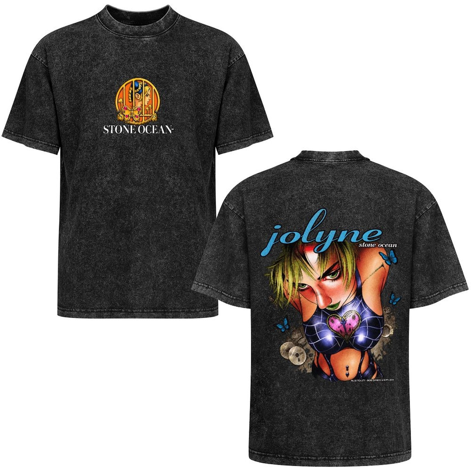 Jolyne Neon Ocean Tee