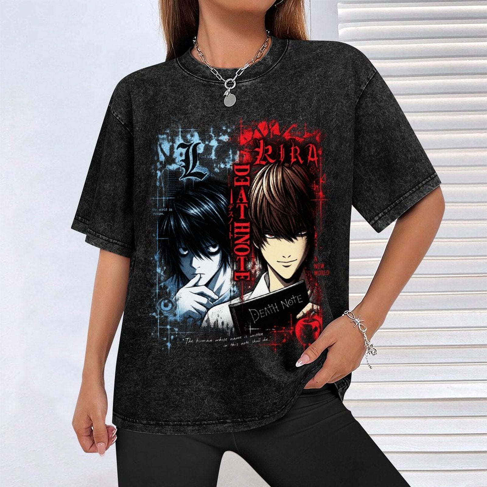 Light Yagami & L Graphic Tee