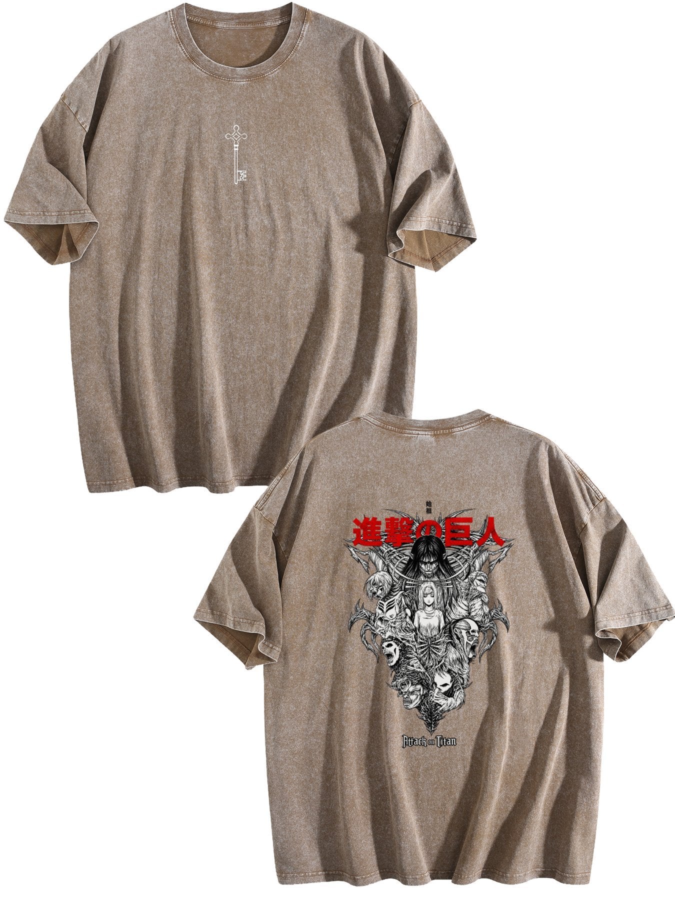 Attack on Titan Vintage Art Tee