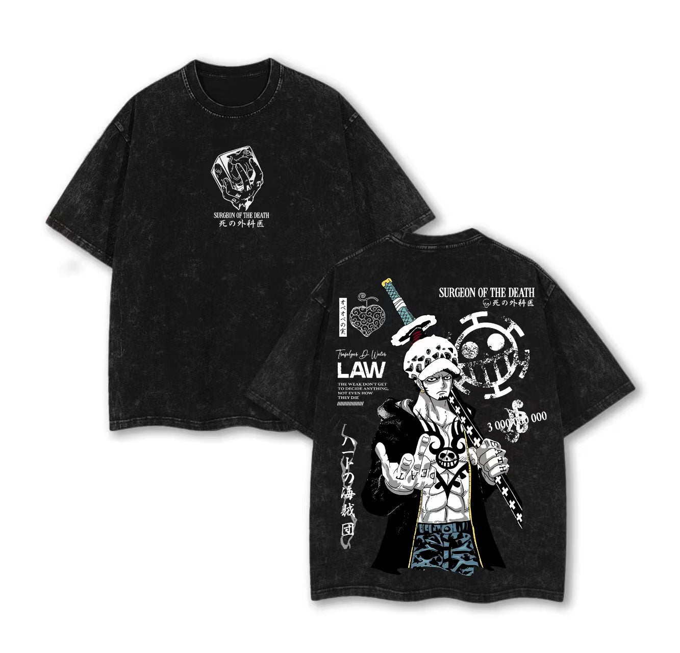 Law Heart Pirates Shadow Tee
