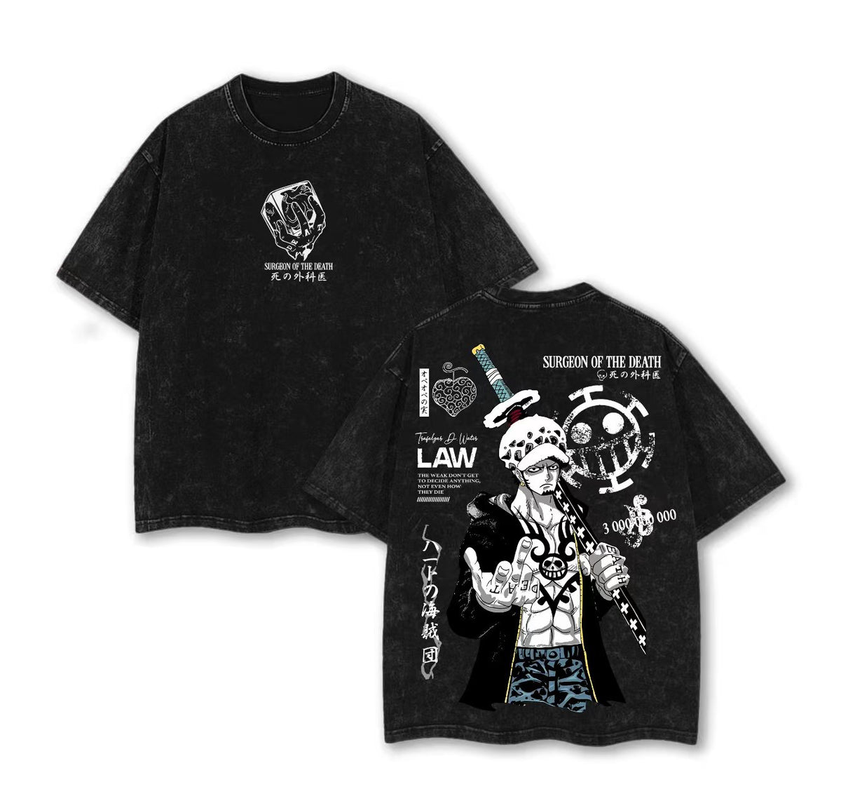 Law Heart Pirates Shadow Tee
