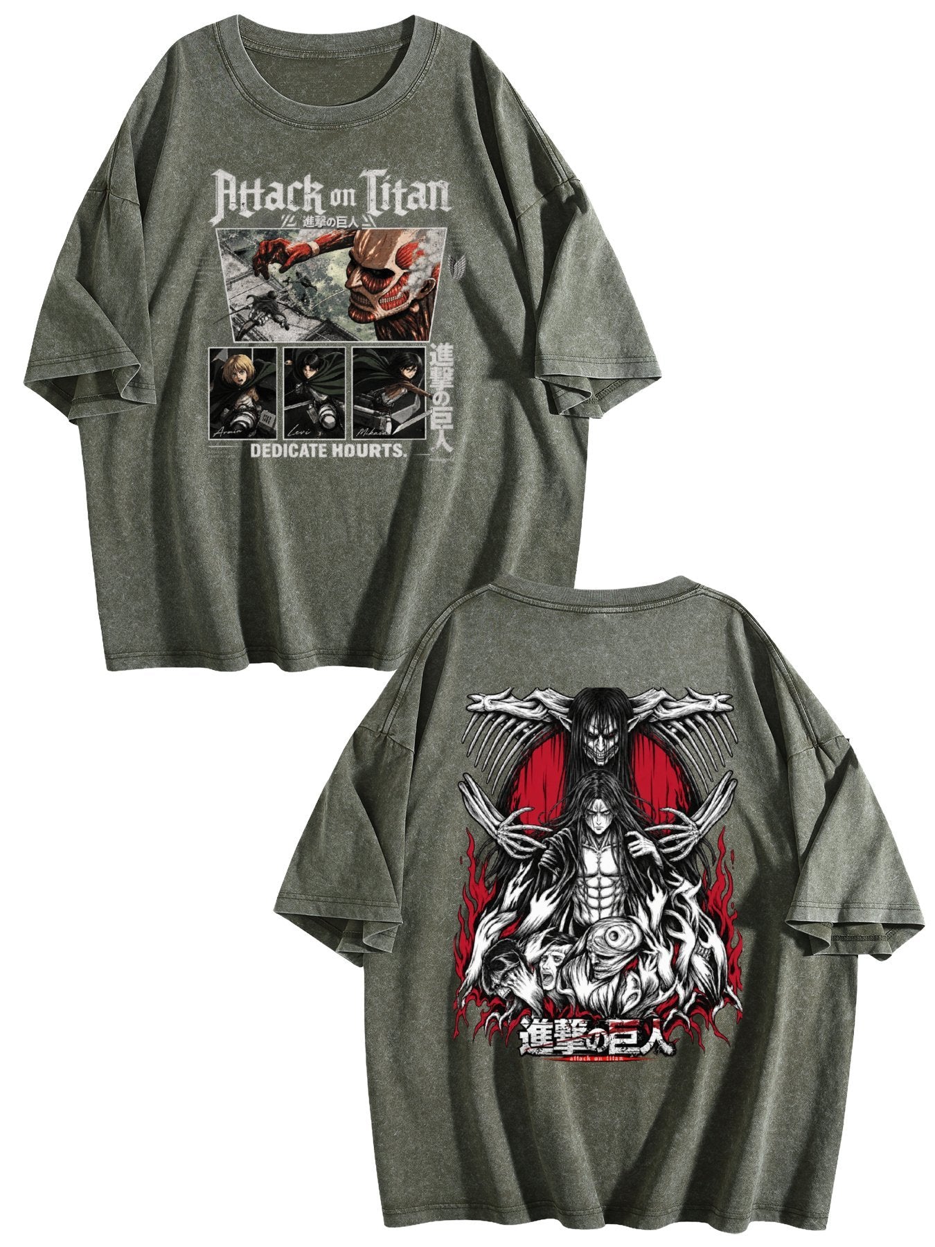 Attack On Titan Oversized T-Shirt