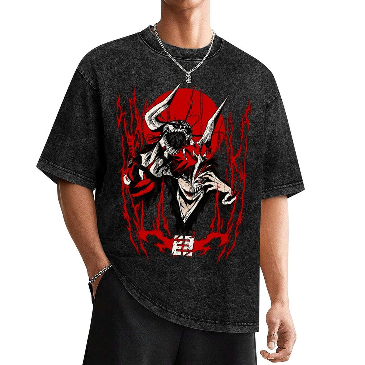 Ichigo Kurosaki Hollow Graphic Tee
