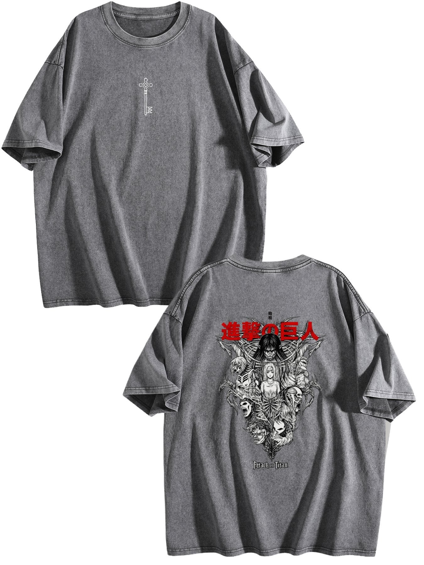 Attack on Titan Vintage Art Tee