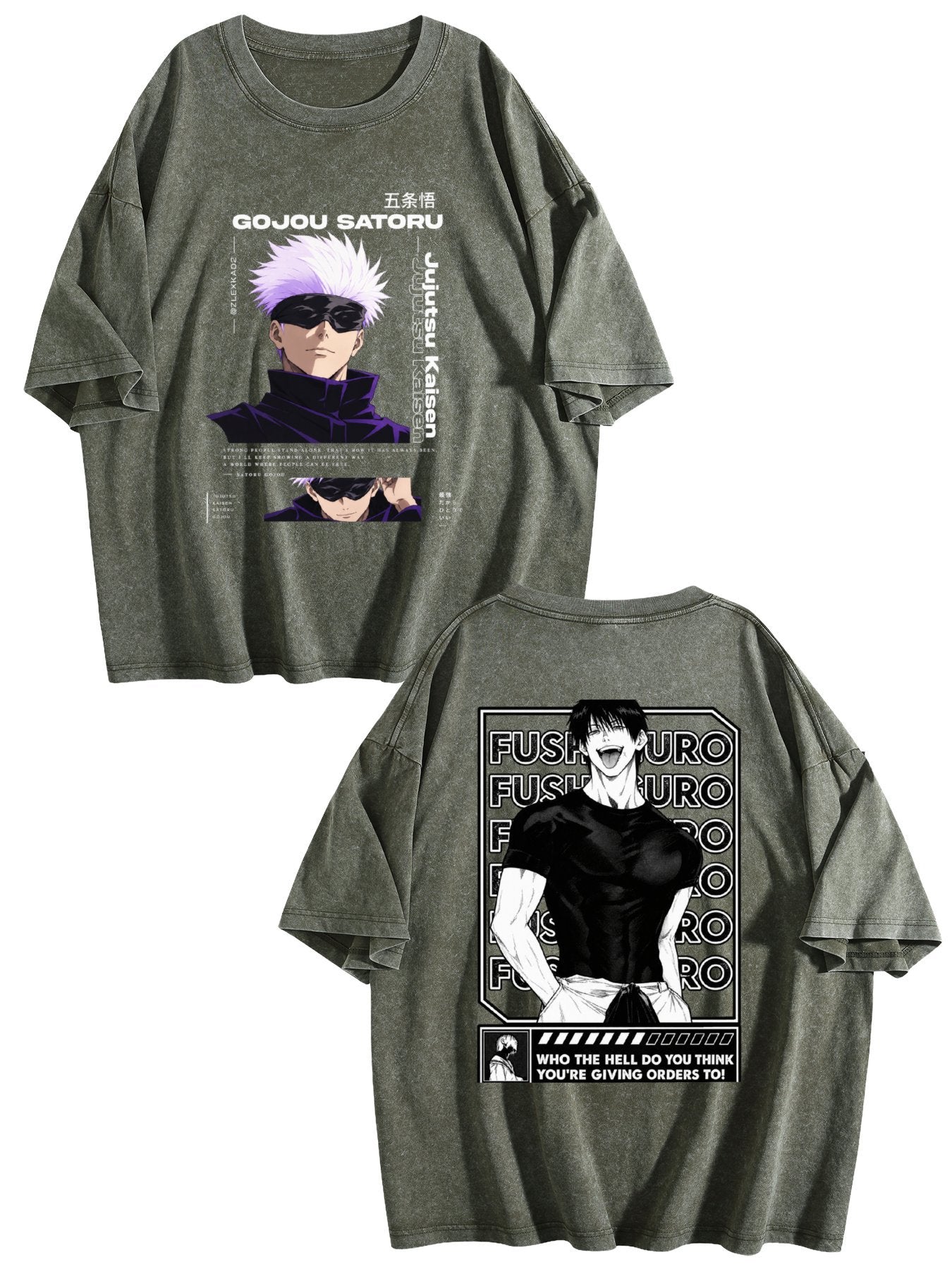 Gojo Toji Swagger Tee