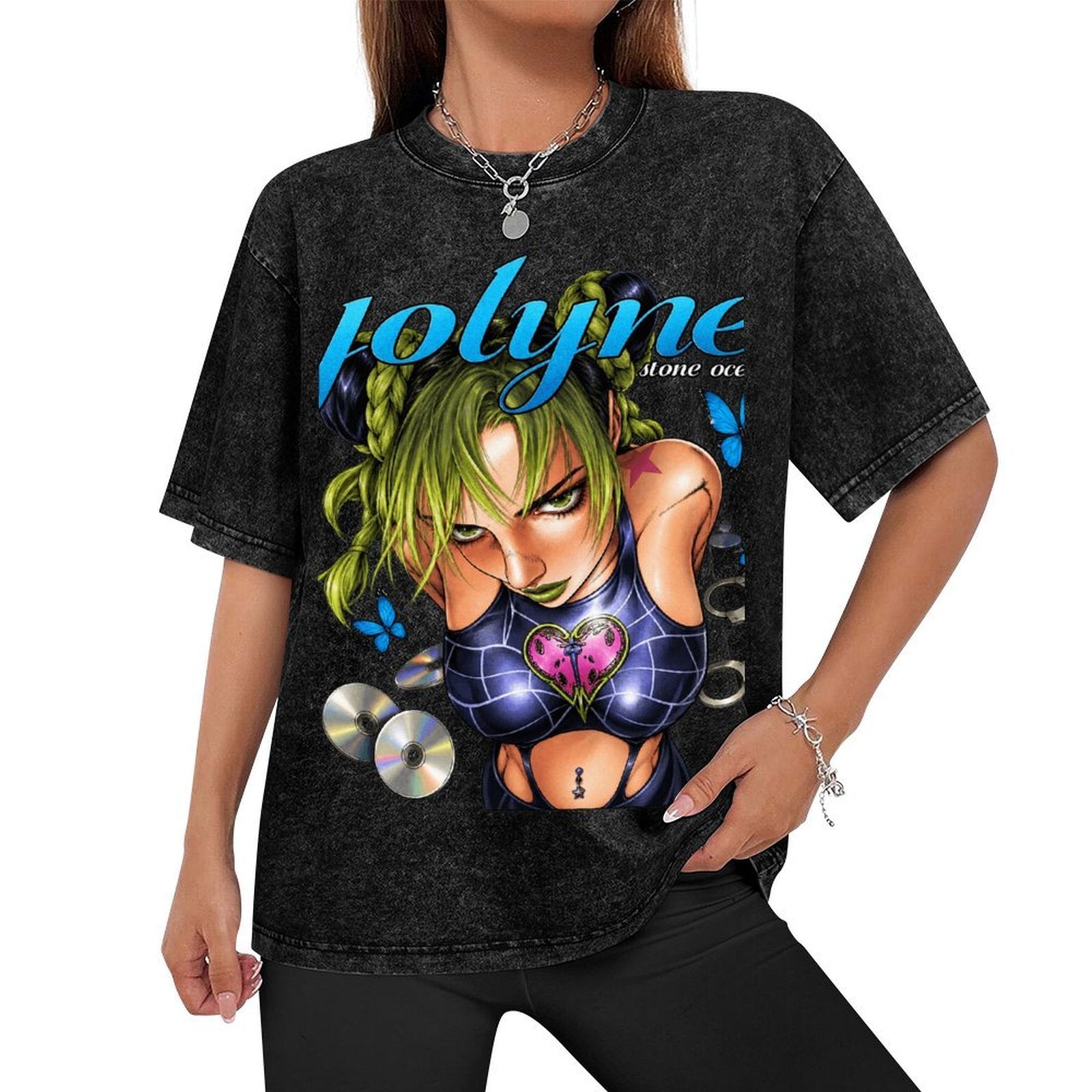 Jolyne Ocean Glow Tee