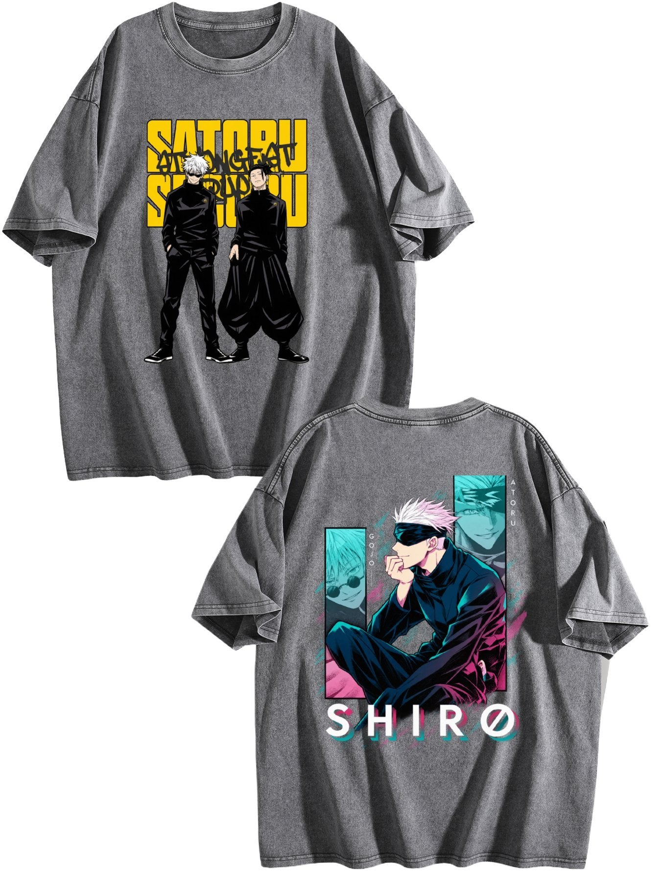 Gojo Geto Duo Anime Tee
