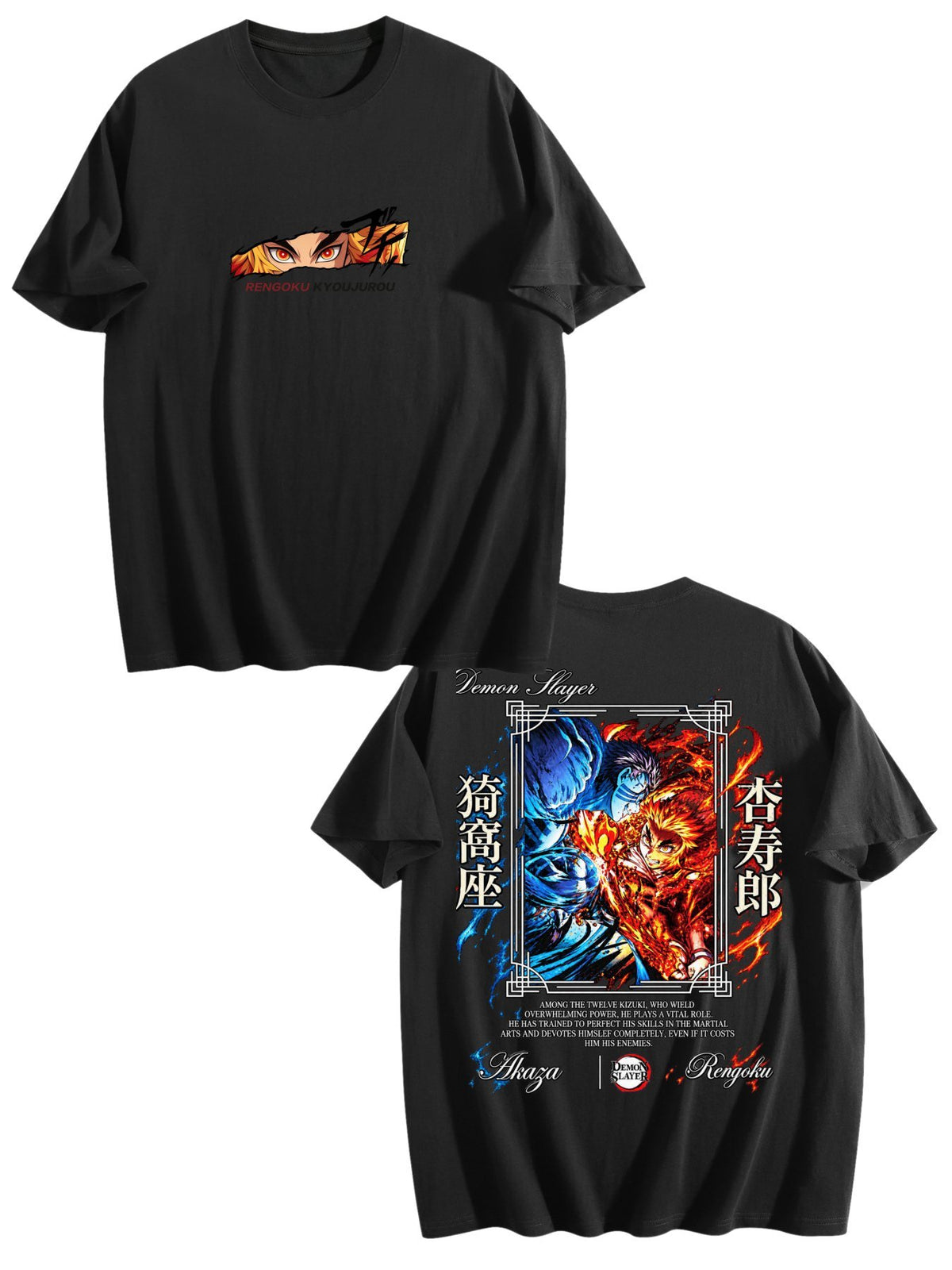 Rengoku Akaza Battle Tee