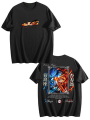 Rengoku Akaza Battle Tee