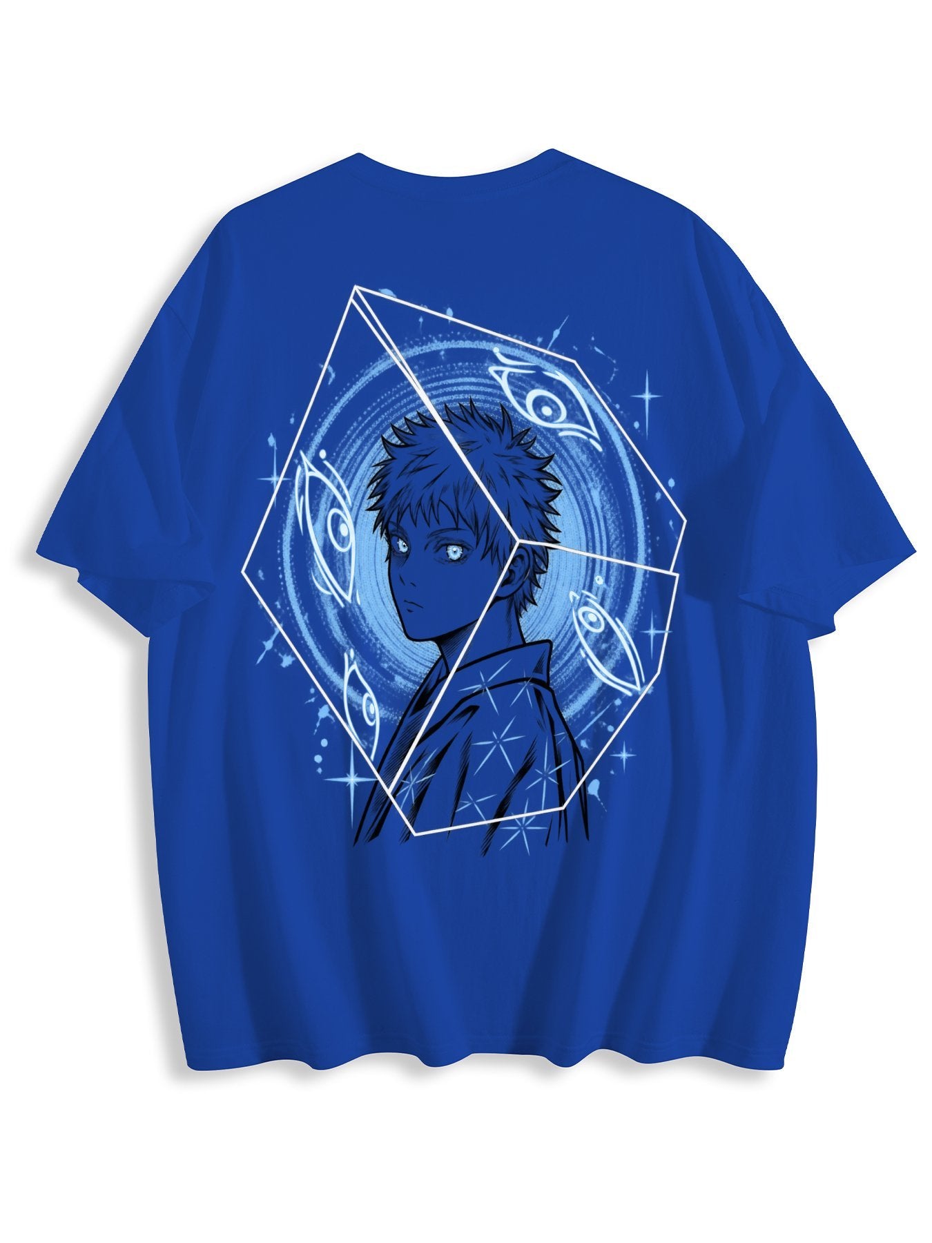Gojo Satoru Cube Portrait Anime Tee
