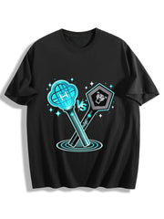 Lightstick VS Graphic Oversized T-Shirt