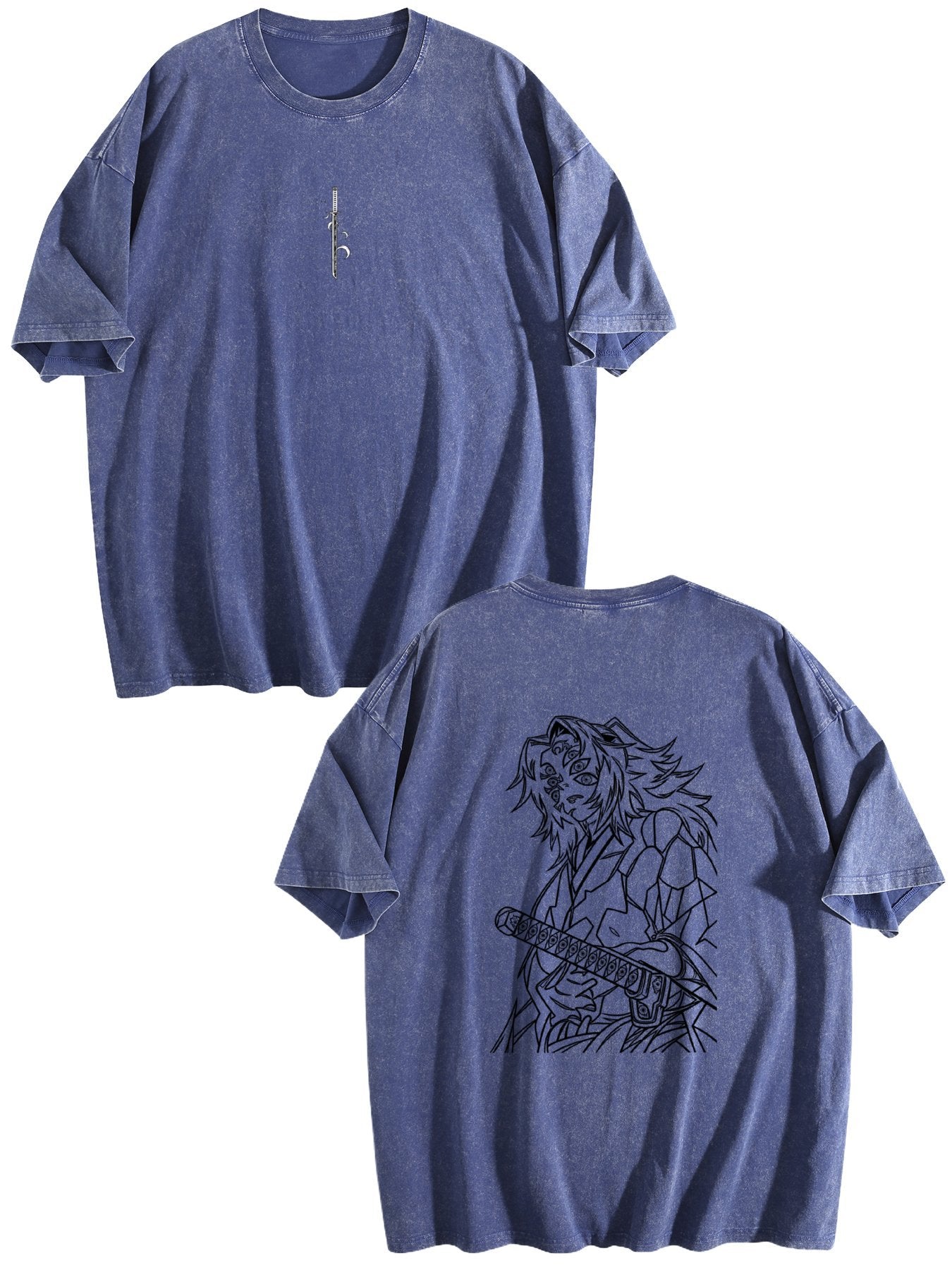 Kokushibo Dark Line Art Tee