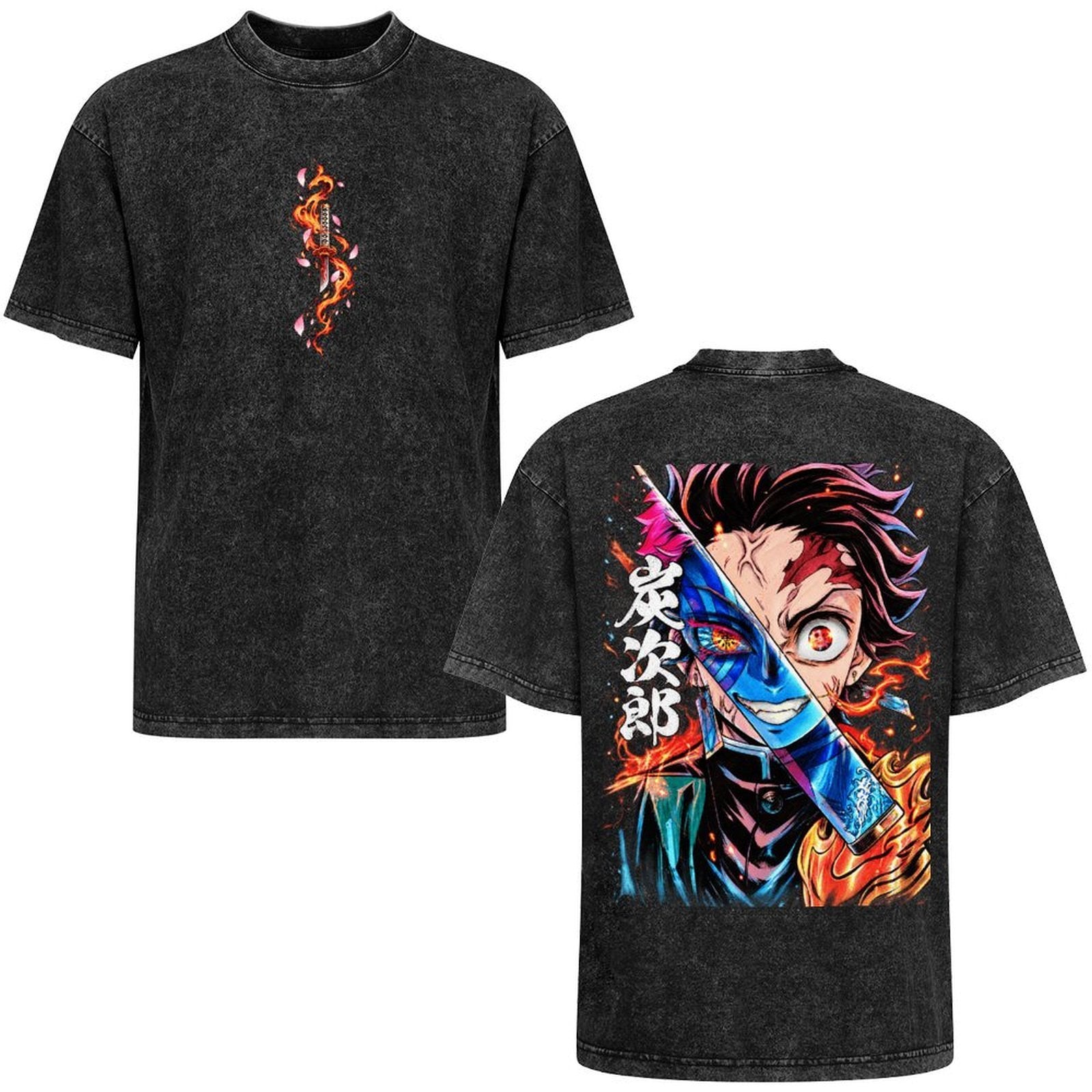 Tanjiro Akaza Clash Tee