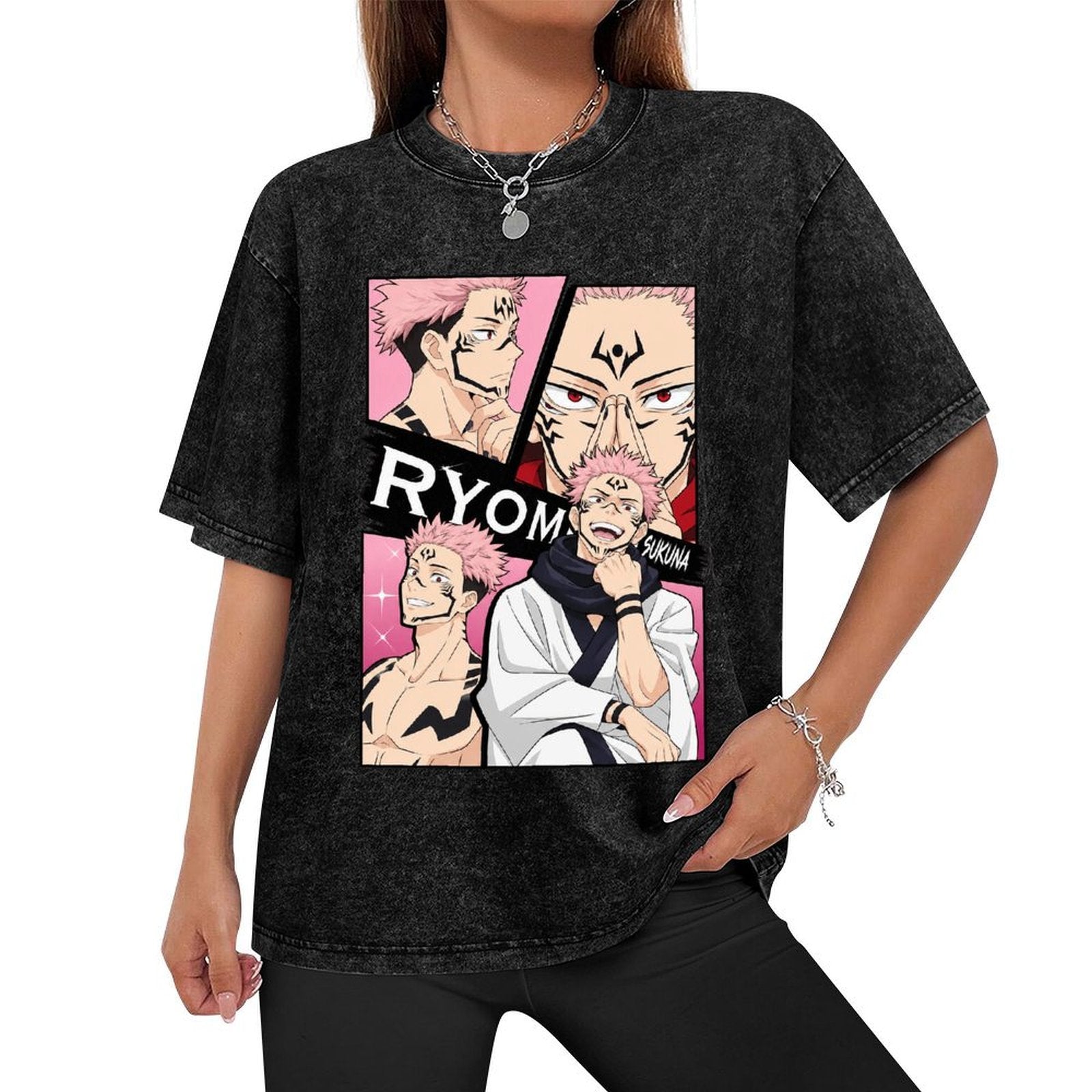 Ryomen Sukuna Manga Graphic Tee