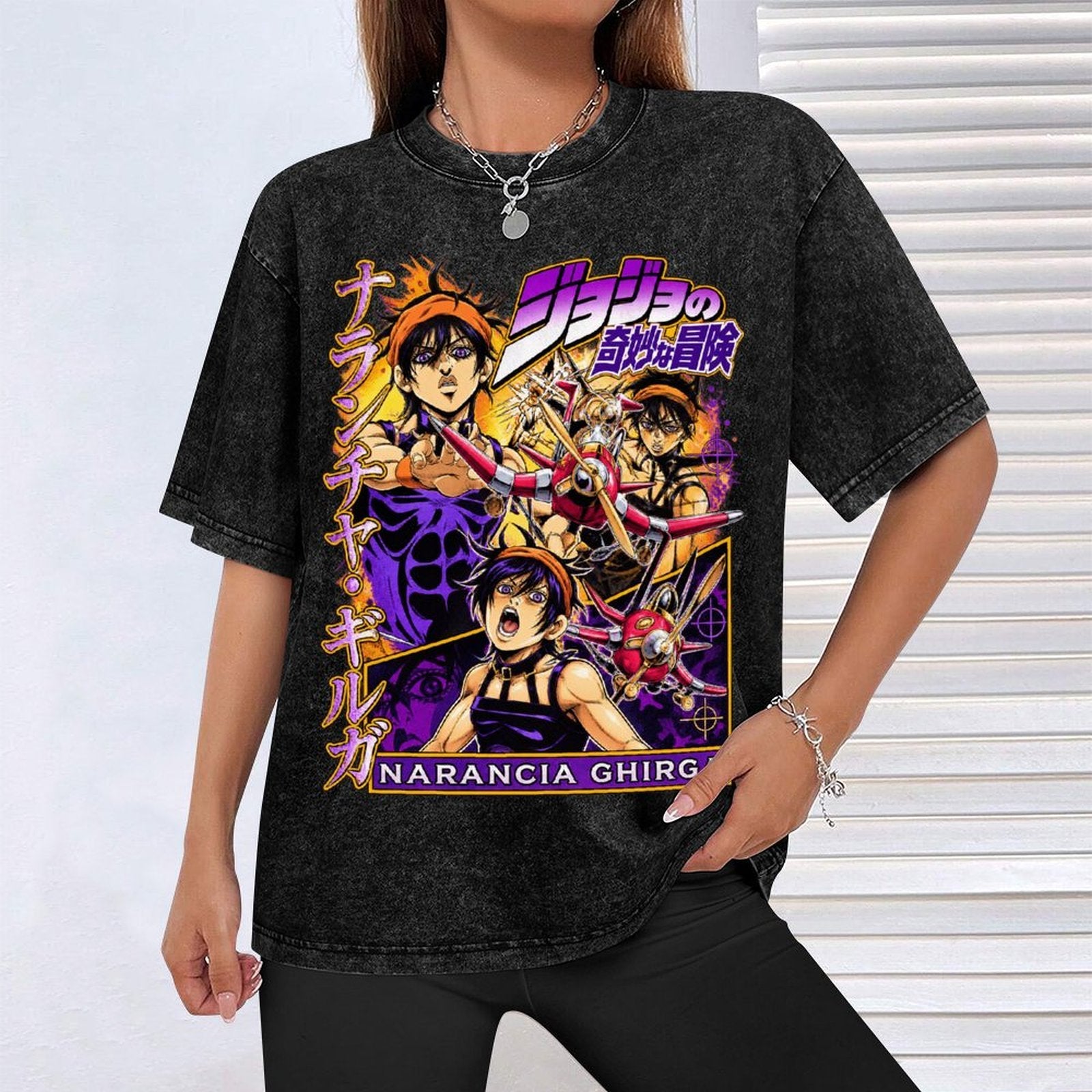Narancia Ghirga Golden Wind Tee