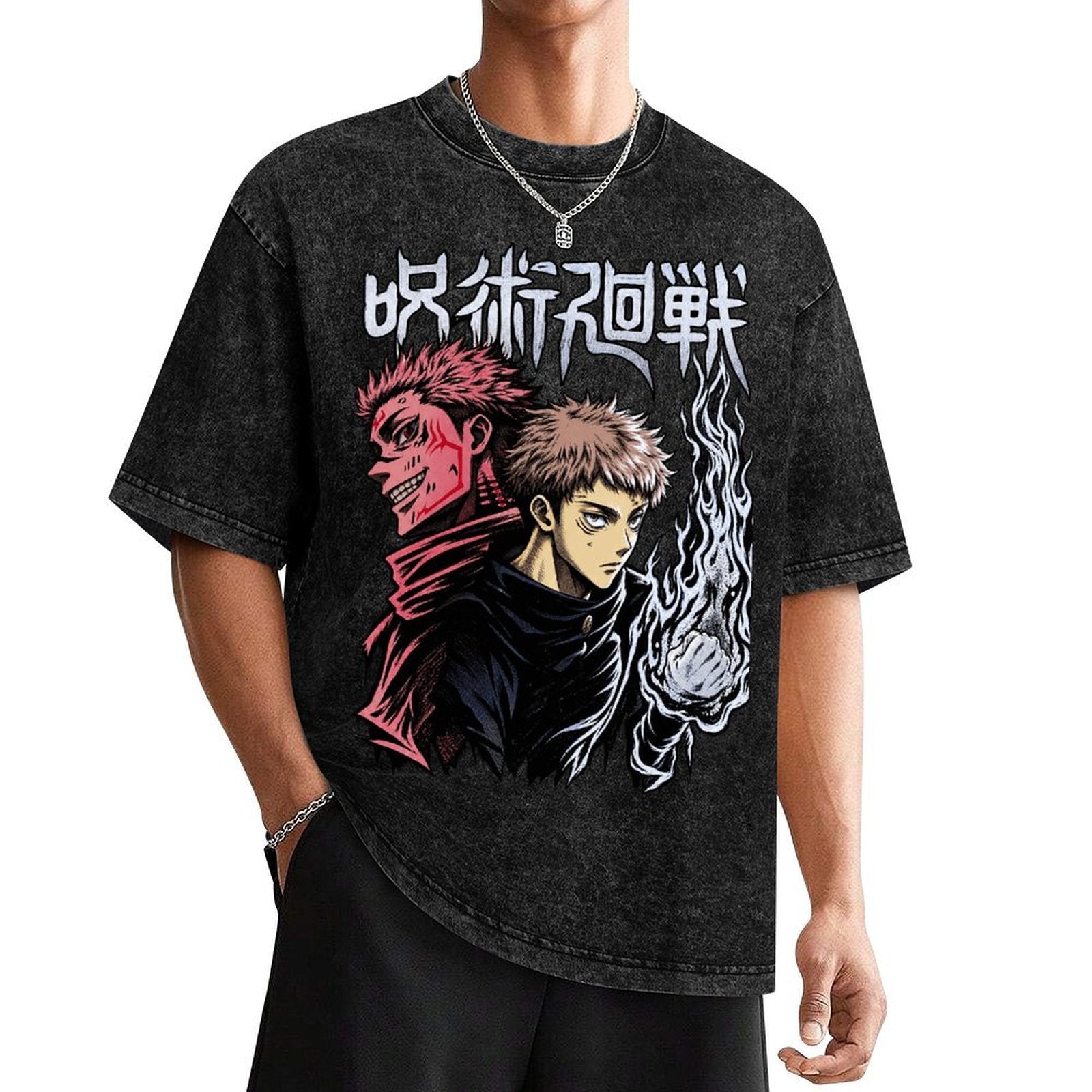 Yuji Black Flash Pulse Tee