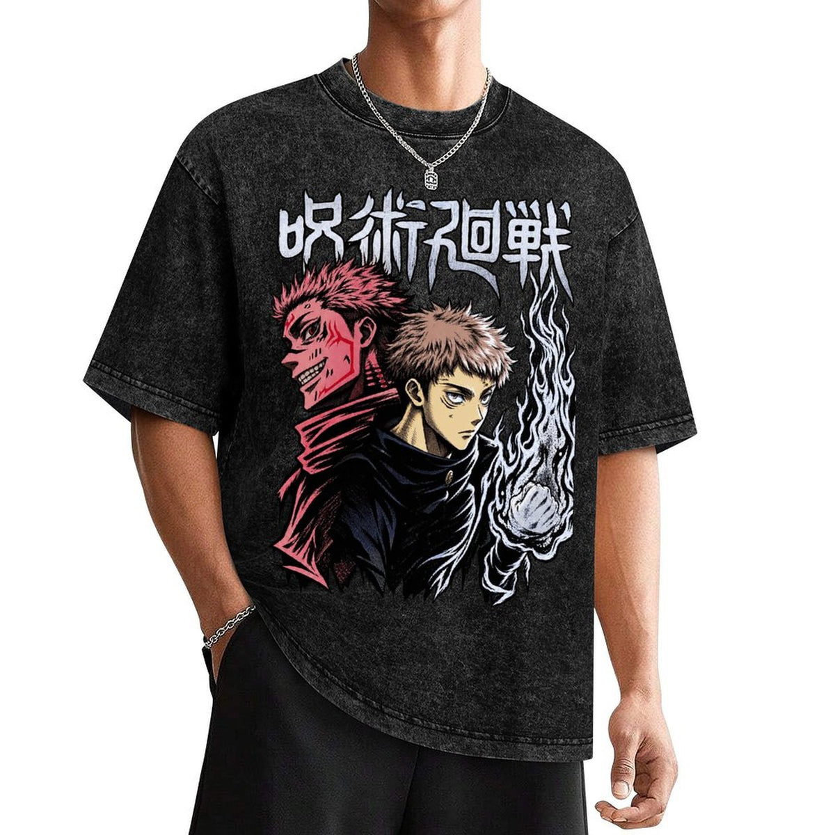 Yuji Black Flash Pulse Tee
