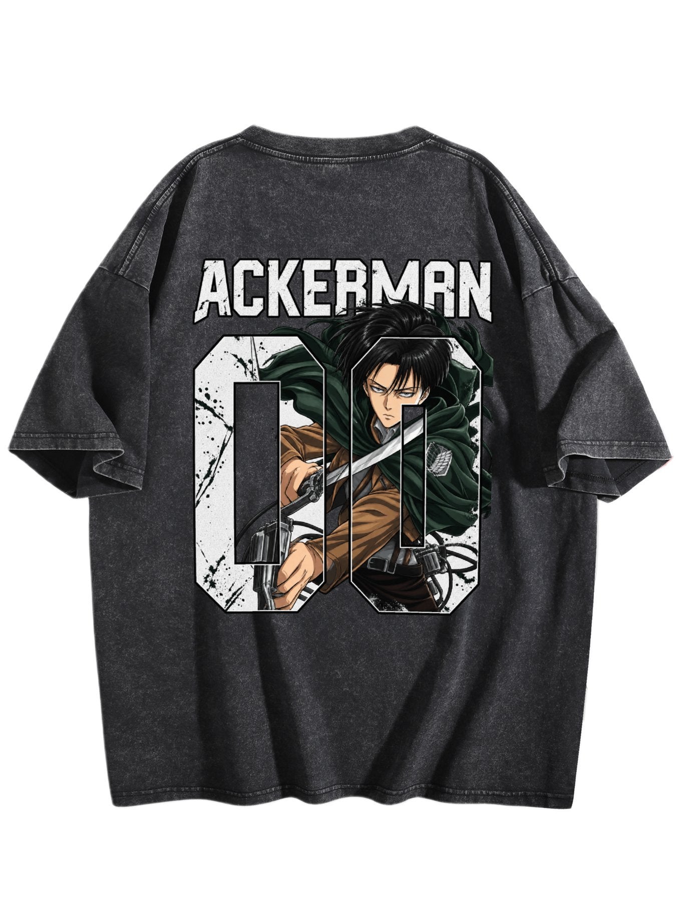 Levi Ackerman Vintage Portrait Tee