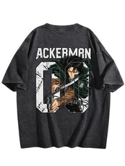 Levi Ackerman Vintage Portrait Tee