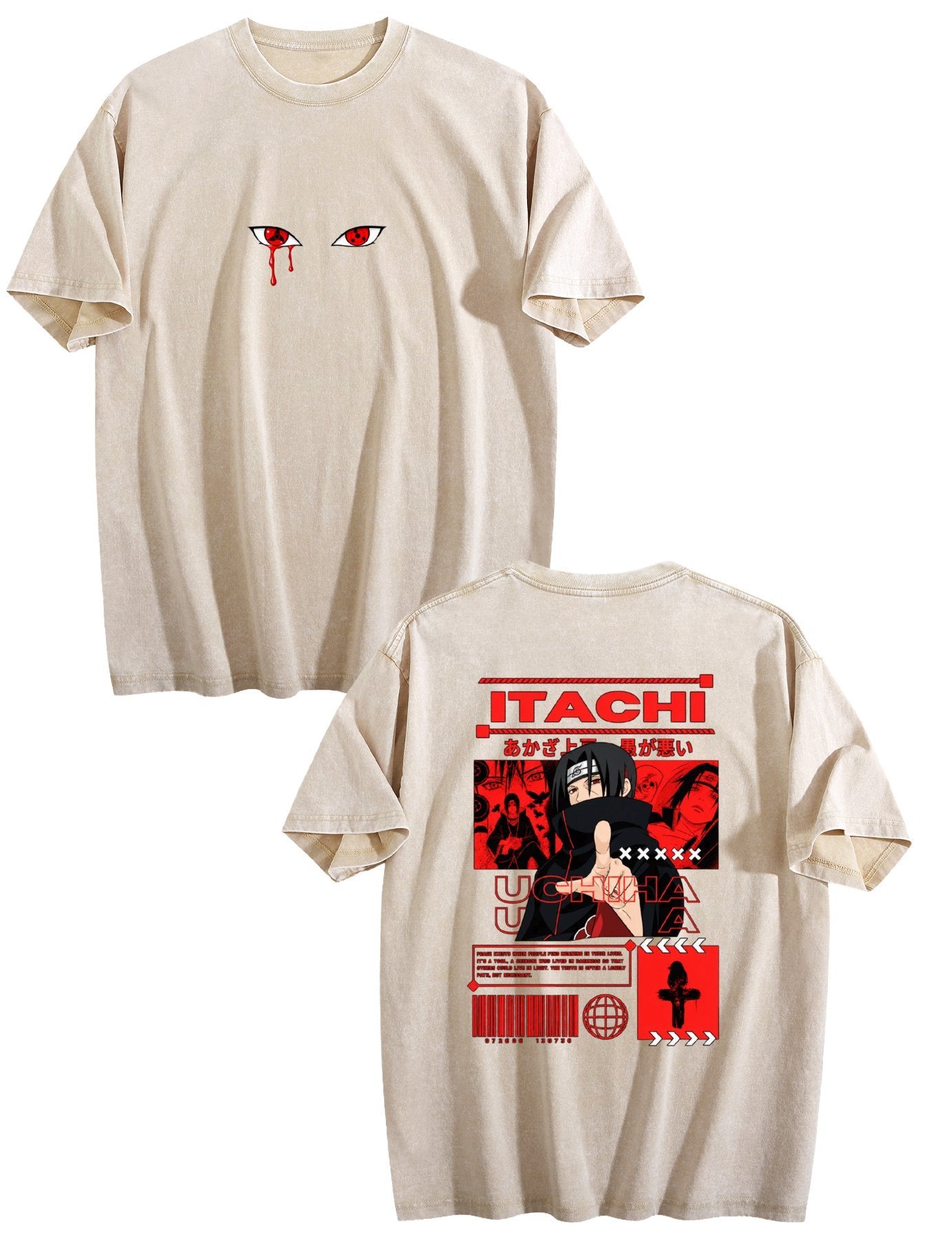 Itachi Uchiha Manga Graphic Tee
